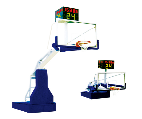 豪華型電動(dòng)液壓籃球架